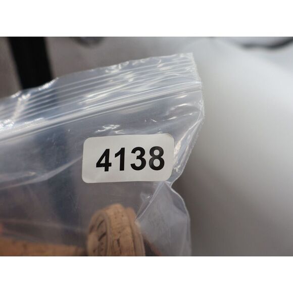 Crocs Women's A-Leigh Sandal Size 8 Cork Wedge Platform Brown Leather Shoe - Picture 10 of 10